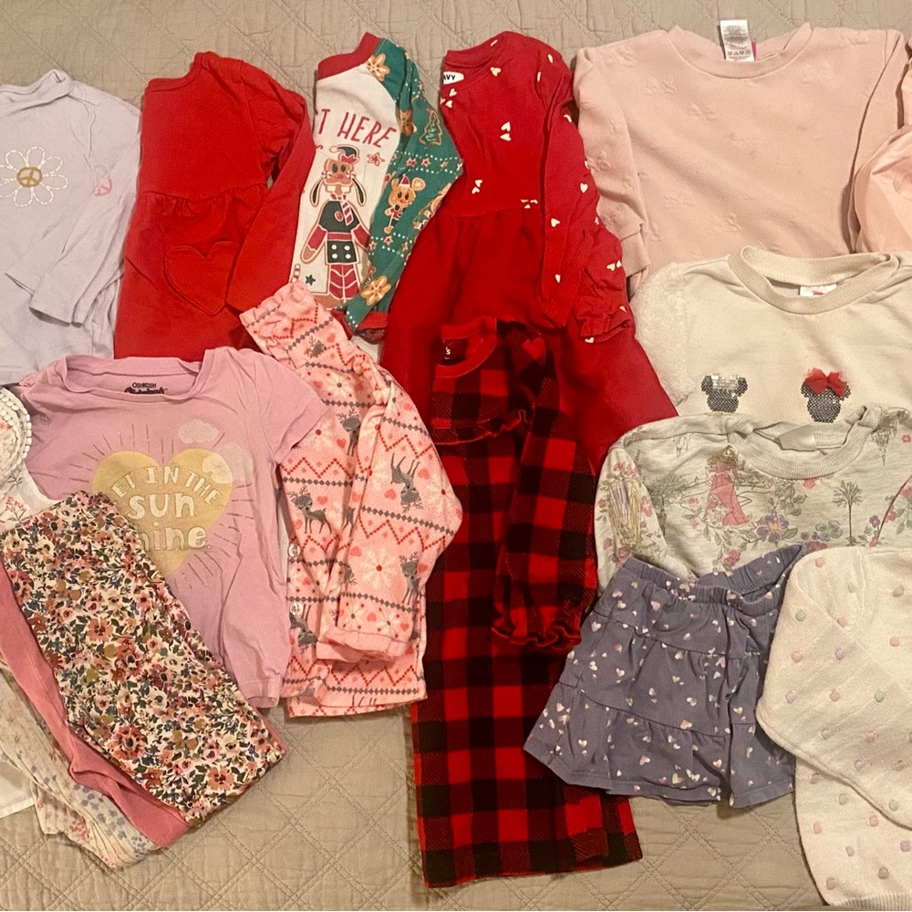 Red and Pink Kids Shirt